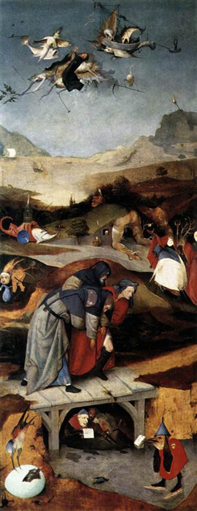 Temptation of St Anthony Hieronymus Bosch